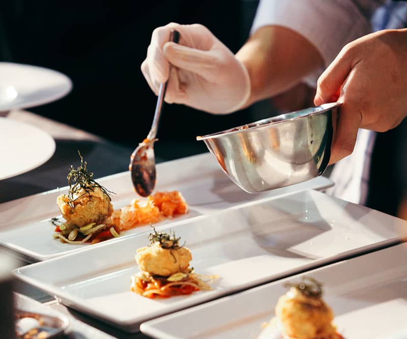 chef-with-food Chef Serving